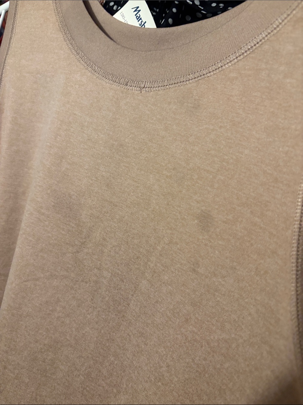 Vuori Sleeveless Cropped Tank in Taupe - Picture 5 of 10